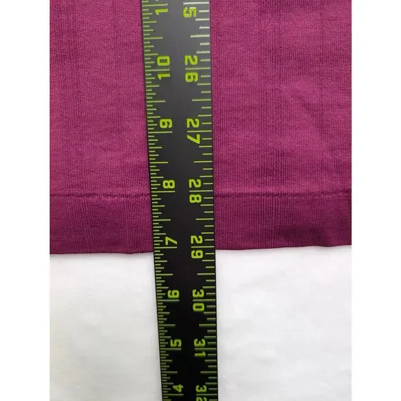 Nike Tiger Woods NikeFITDRY Vintage Mens Golf Polo Shirt‎ - Large Magenta Stripe - Picture 6 of 8